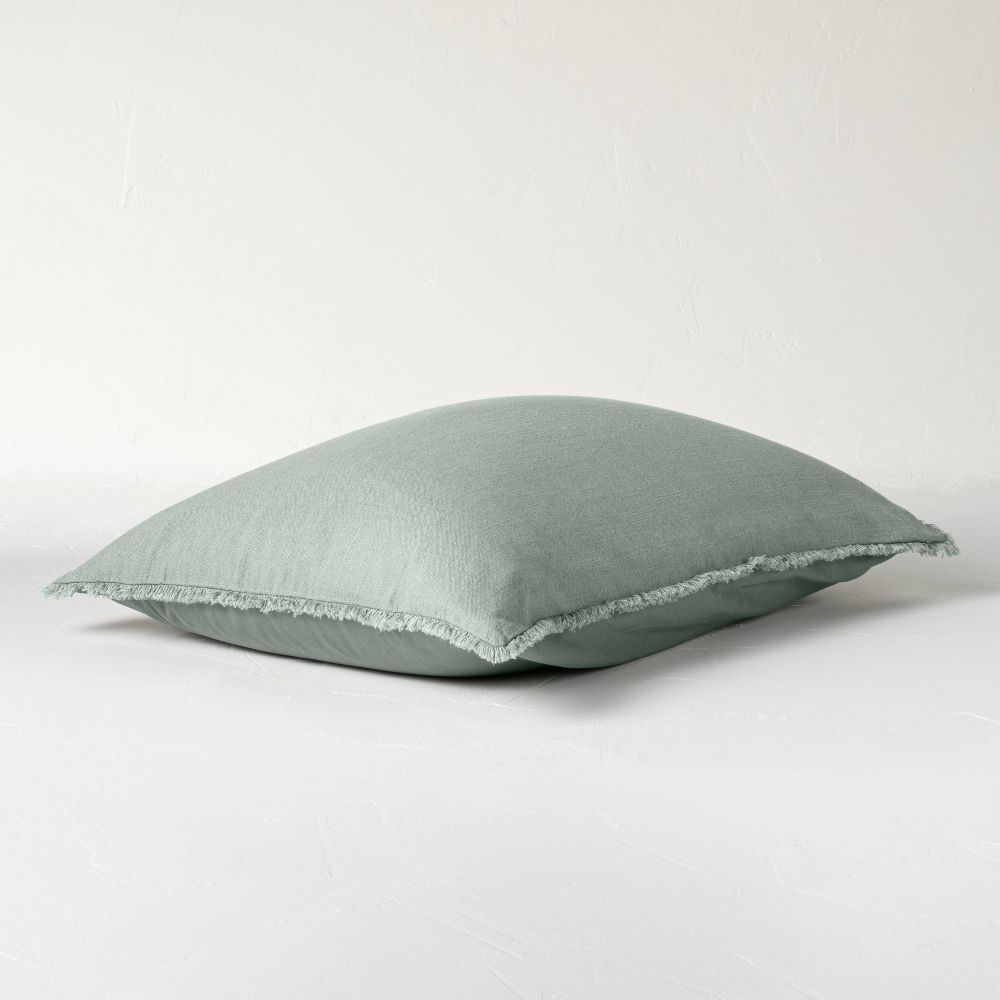 3 Piece Full/Queen Heavyweight Linen Blend Duvet Cover & Pillow Sham Set - Casaluna™