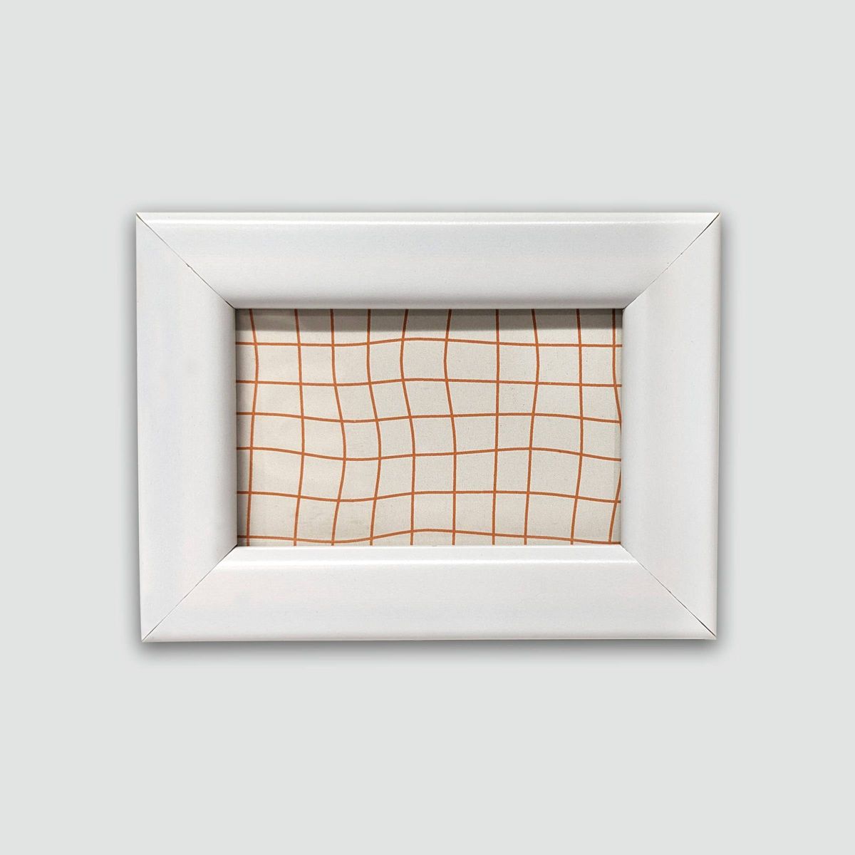 Harbortown 4pk 2"x3" Soft Linear Profile Mini Picture Frames - Matte White