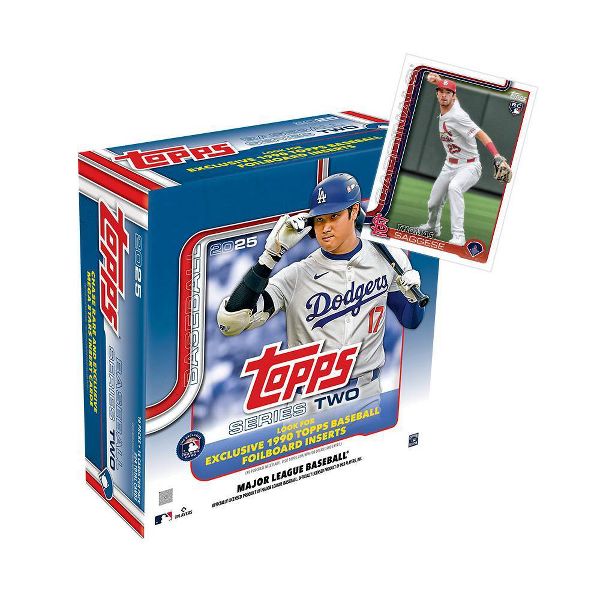 2025 Topps MLB Series Two Baseball Trading Card Mega Box