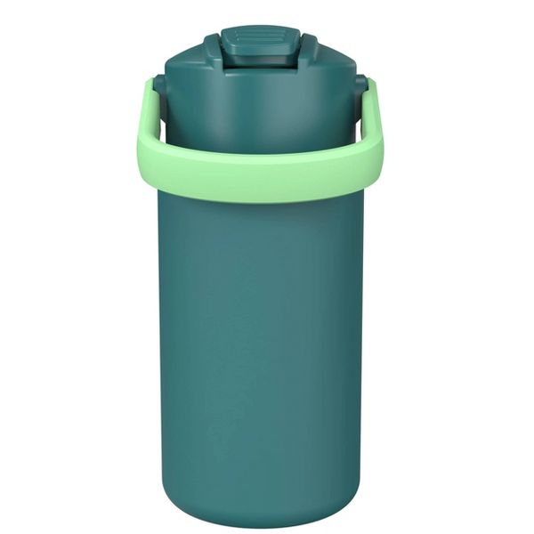 Zak Designs 16 fl oz Polypropylene Bottle with Silicone Sleeve - Green