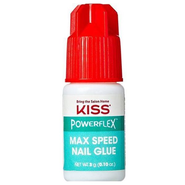 KISS PowerFlex Maximum Speed Nail Glue - 0.10oz