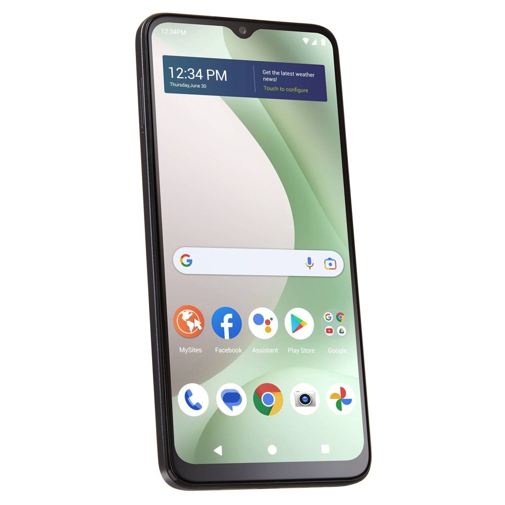 Total By Verizon Prepaid BLU View 5 4G (64GB) CDMA LTE - Black