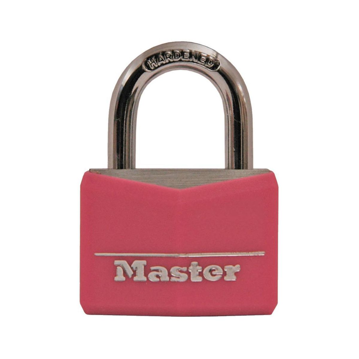Master Lock 40mm Keyed Lock Pink: Padlock for Lockers, Backpack, Tool Box, Cabinet, Hardened Steel, Pin-Tumbler Mechanism