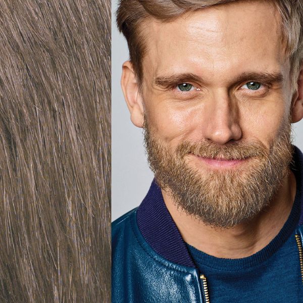 Just For Men Mustache & Beard Beard Coloring for Gray Hair with Brush Included