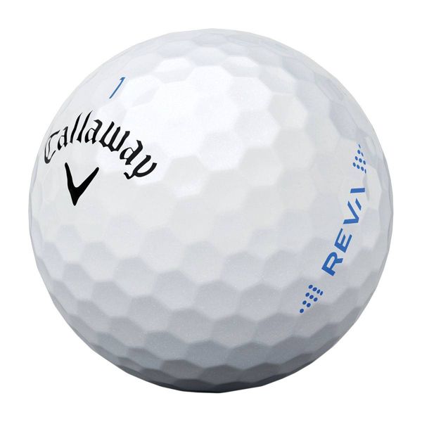 Callaway Reva Golf Balls - White: Sports Rubber Ionomer, 13+ Age, 12 Pack