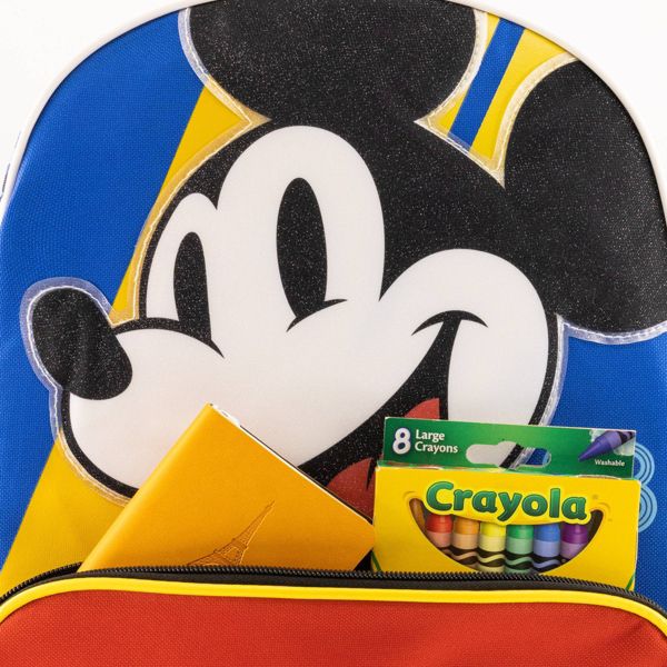 Disney Kids' Mickey Mouse 14" Backpack - Blue