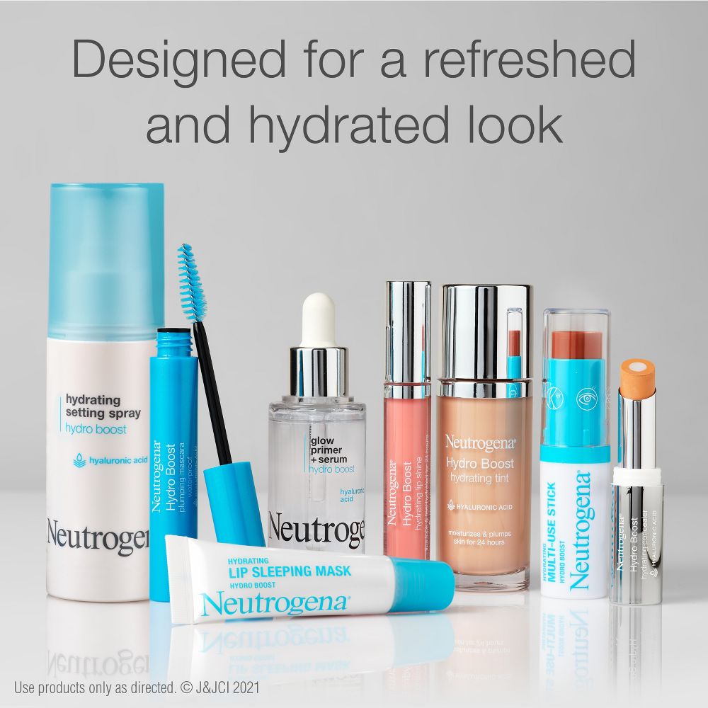 Neutrogena Hydro Boost Hydrating Lip Sleeping Mask with Hyaluronic Acid, Clear Overnight & Daily Moisturizing Treatment for Very Dry Lips - 0.35oz