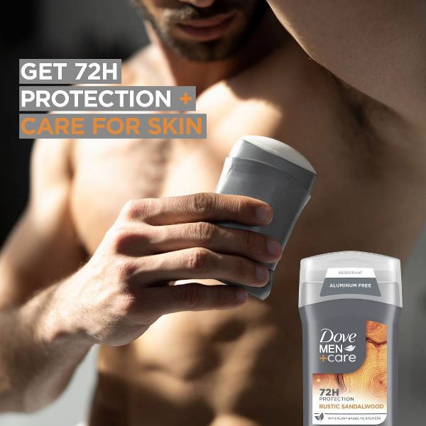 Dove Men+Care 72hr Deodorant Stick - Rustic Sandalwood - Aluminum-Free - 3oz
