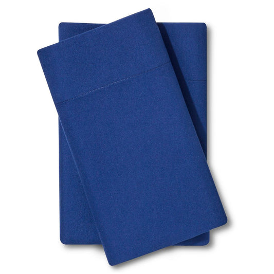 Microfiber Solid Pillowcase Set - King - Sudden Sapphire - Room Essentials™