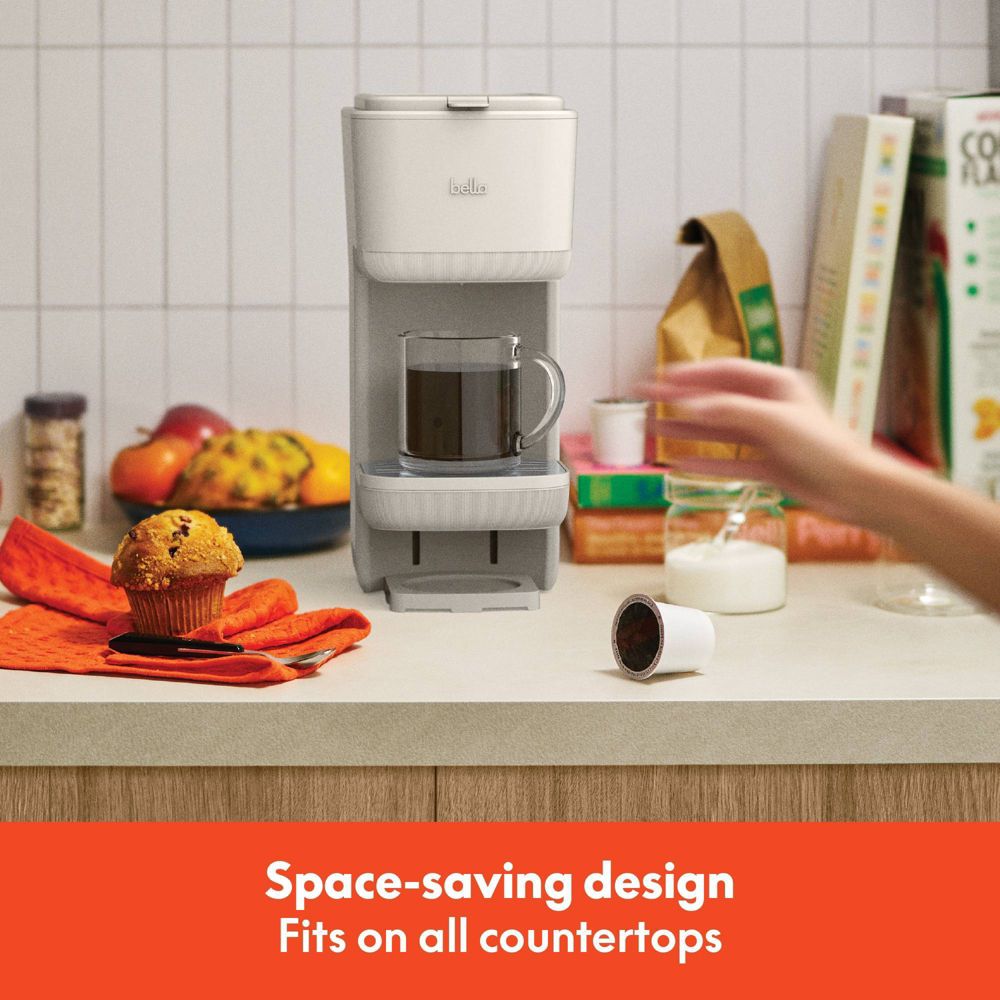 bella Single-Serve Coffee Maker, Oatmeal