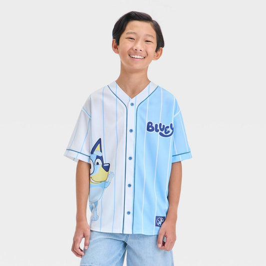 Boys' Bluey Baseball Jersey - Size Small