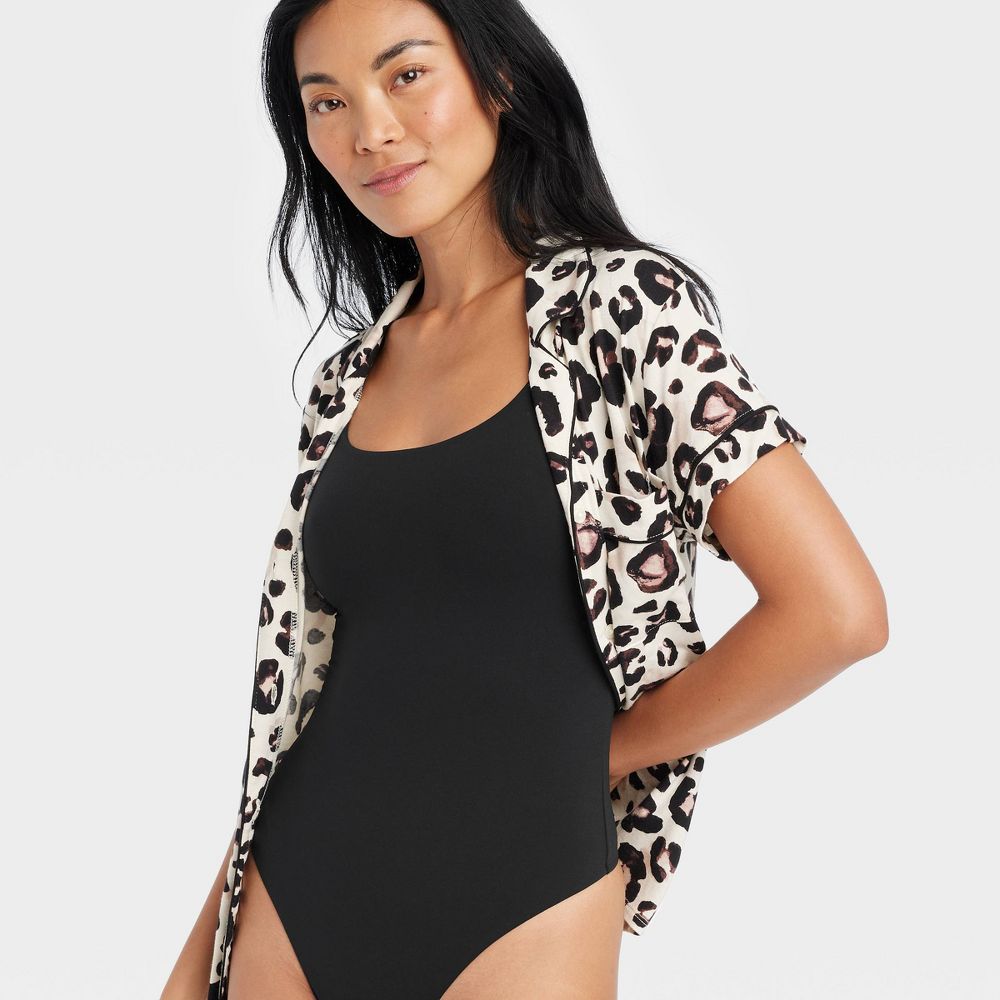 Women's 4-Way Stretch Cami Bodysuit - Auden™ Black M