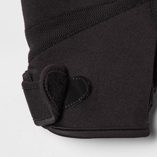 Men's Strength Training Gloves Black M - All In Motion™: Neoprene, Weightlifting