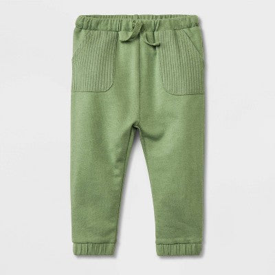 Baby Boys' Knit Jogger Pants - Cat & Jack Green Newborn