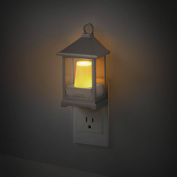 Globe Electric LED On/OFF Switch Flameless Candle Night Light with 2 Light Modes