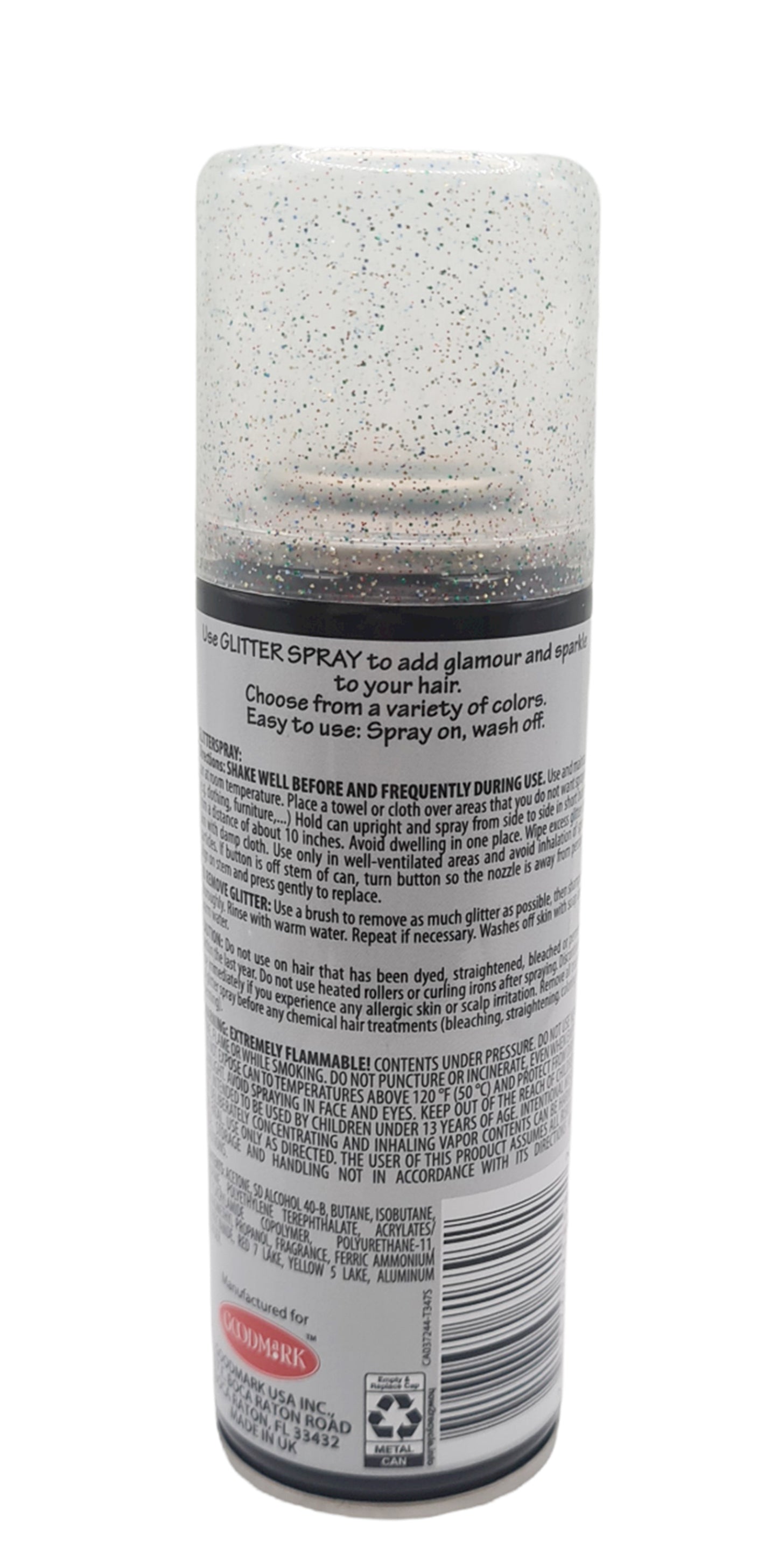 Goodmark Halloween Glitter Spray, Multi,Unisex Net Wt. 3oz (85g)