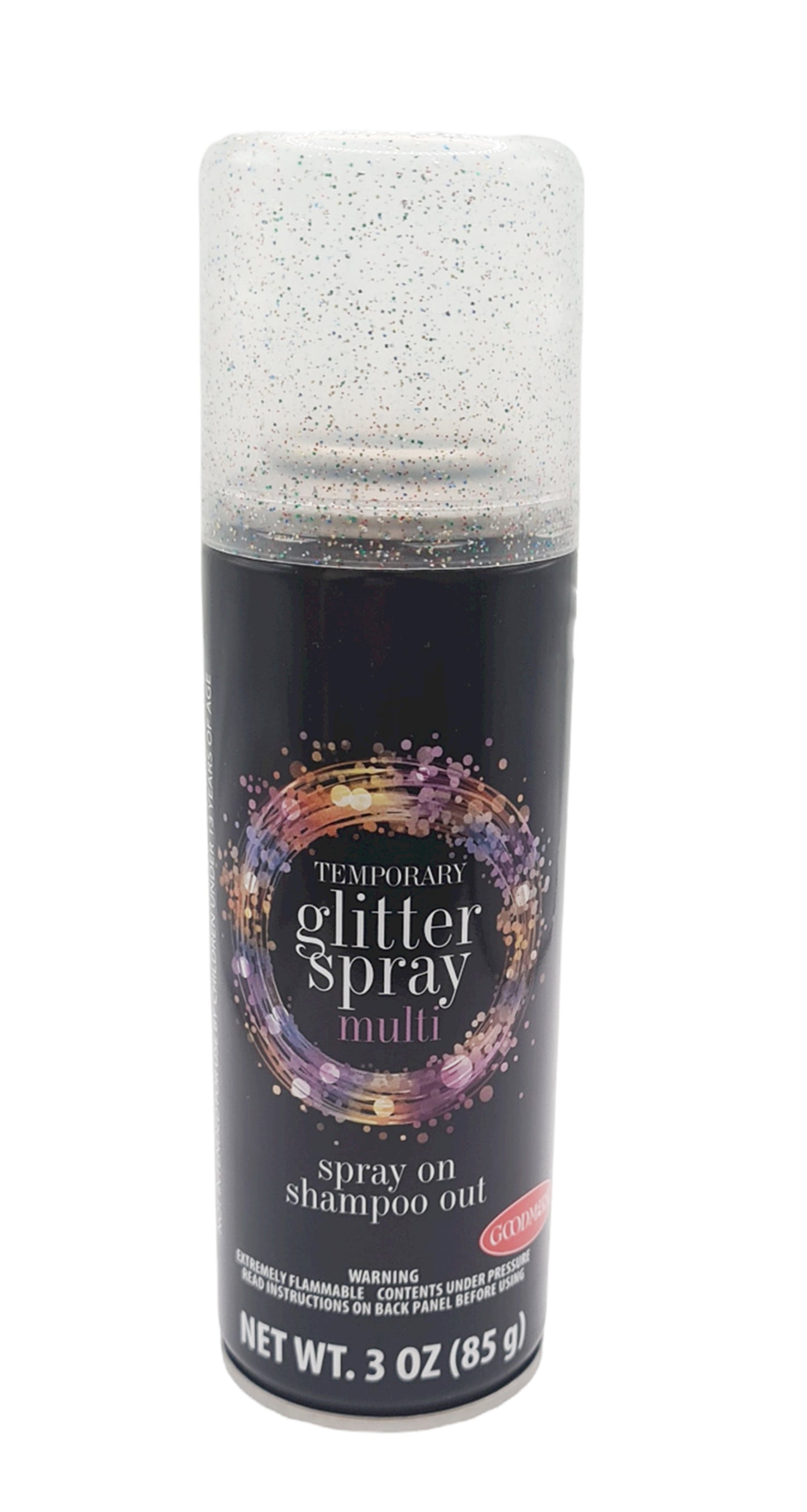 Goodmark Halloween Glitter Spray, Multi,Unisex Net Wt. 3oz (85g)