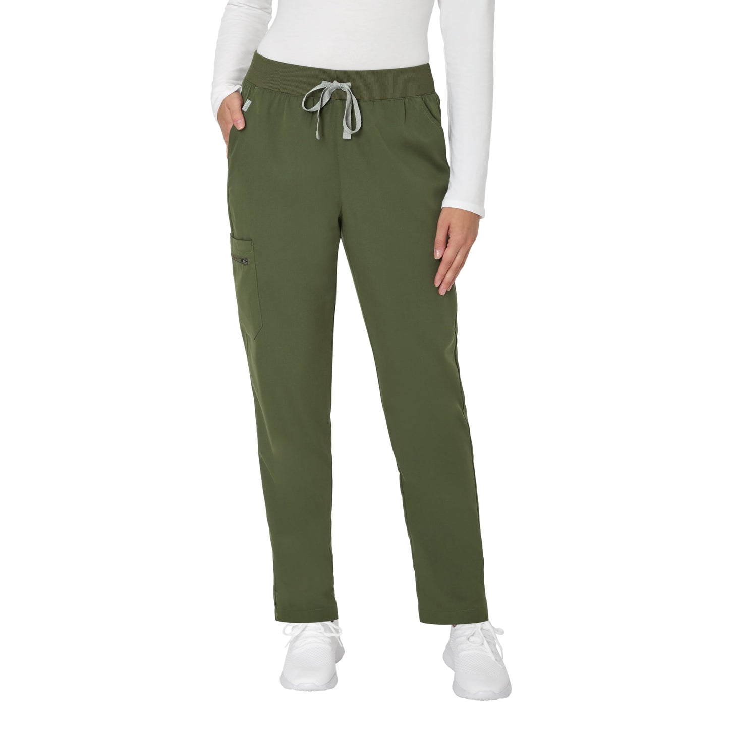 Hanes Womens Hanes Women's Scrubs Drawstring Scrub Pants, Premium, Straight Leg, Pockets, Size 3XL 22