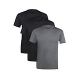 Hanes X-Temp® Men's All Day Breathable Mesh Crewneck Undershirt, Dyed 3-Pack Size 2XL (50-52)