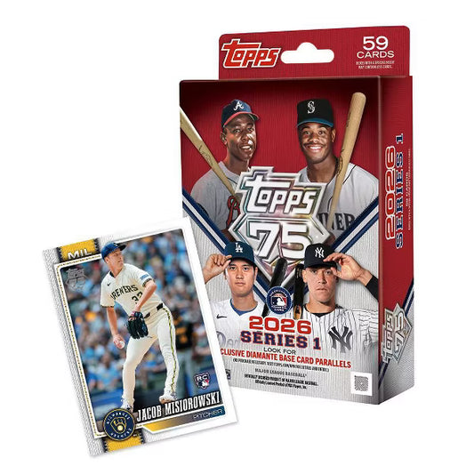 2026 Topps MLB Series 1 Baseball Trading Card Hanger Box