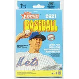 2021 Topps Heritage Baseball Blue Hanger Box (Exclusive) - 35 Cards