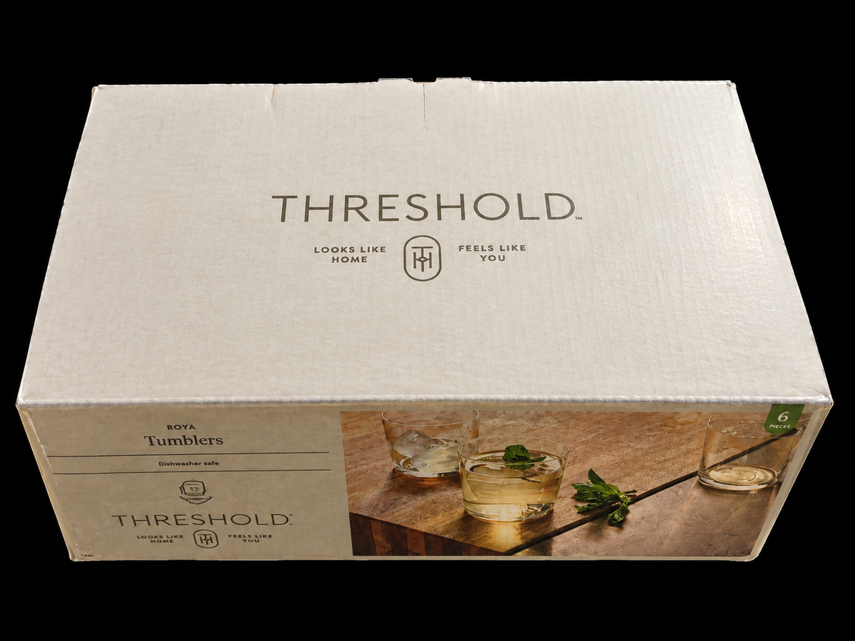 12oz 6pk Glass Rioja Double Old Fashioned Glasses - Threshold™