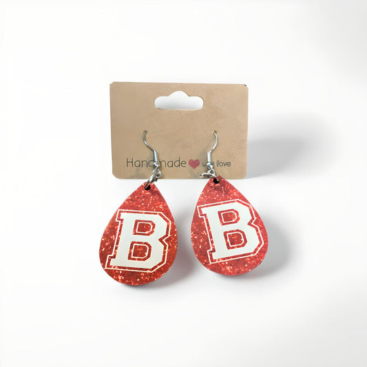 Bellefonte B Teardrop Earrings