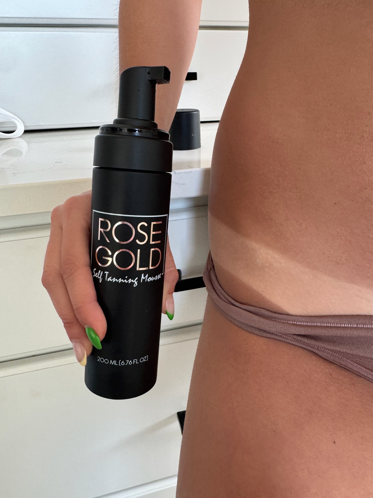 Rapid Rinse Self-Tanning Mousse | Dark Neutral Bronze