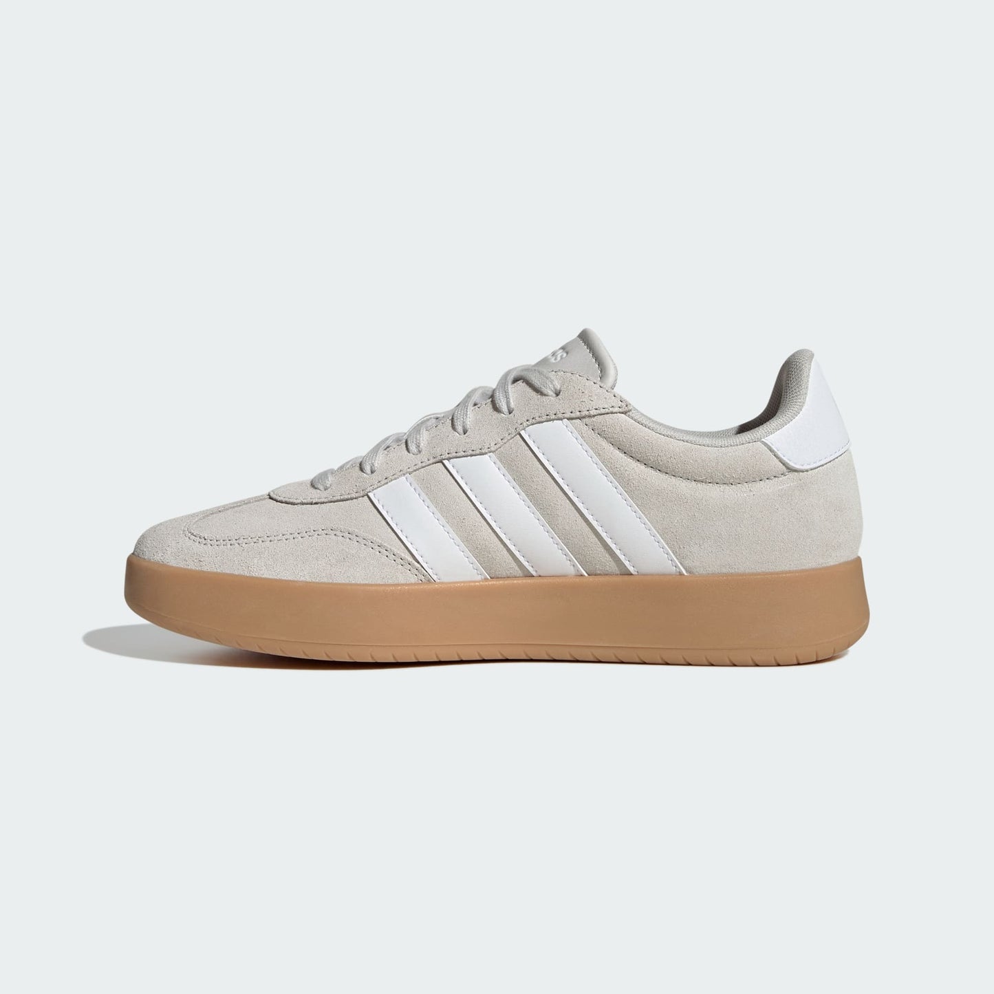 Adidas Barreda Shoes - Color: Grey One / Cloud White / Gum - Size M 10/ W 11