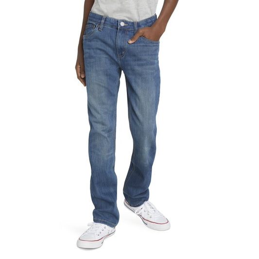 Levis Boys 511 Slim Flex Stretch Jeans in Size 16 - Well Worn Eco