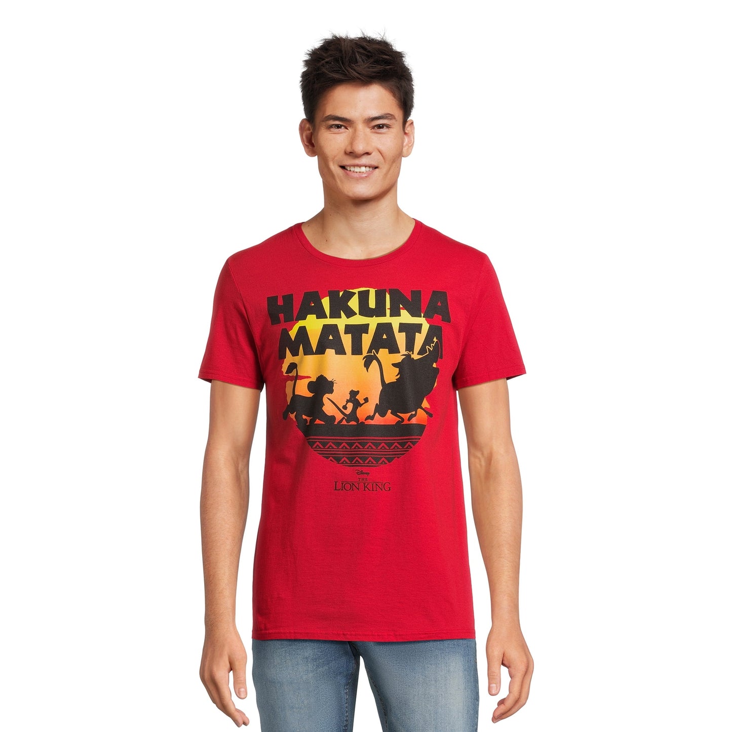 Lion King Men's Hakuna Matata Graphic Tee, Size S