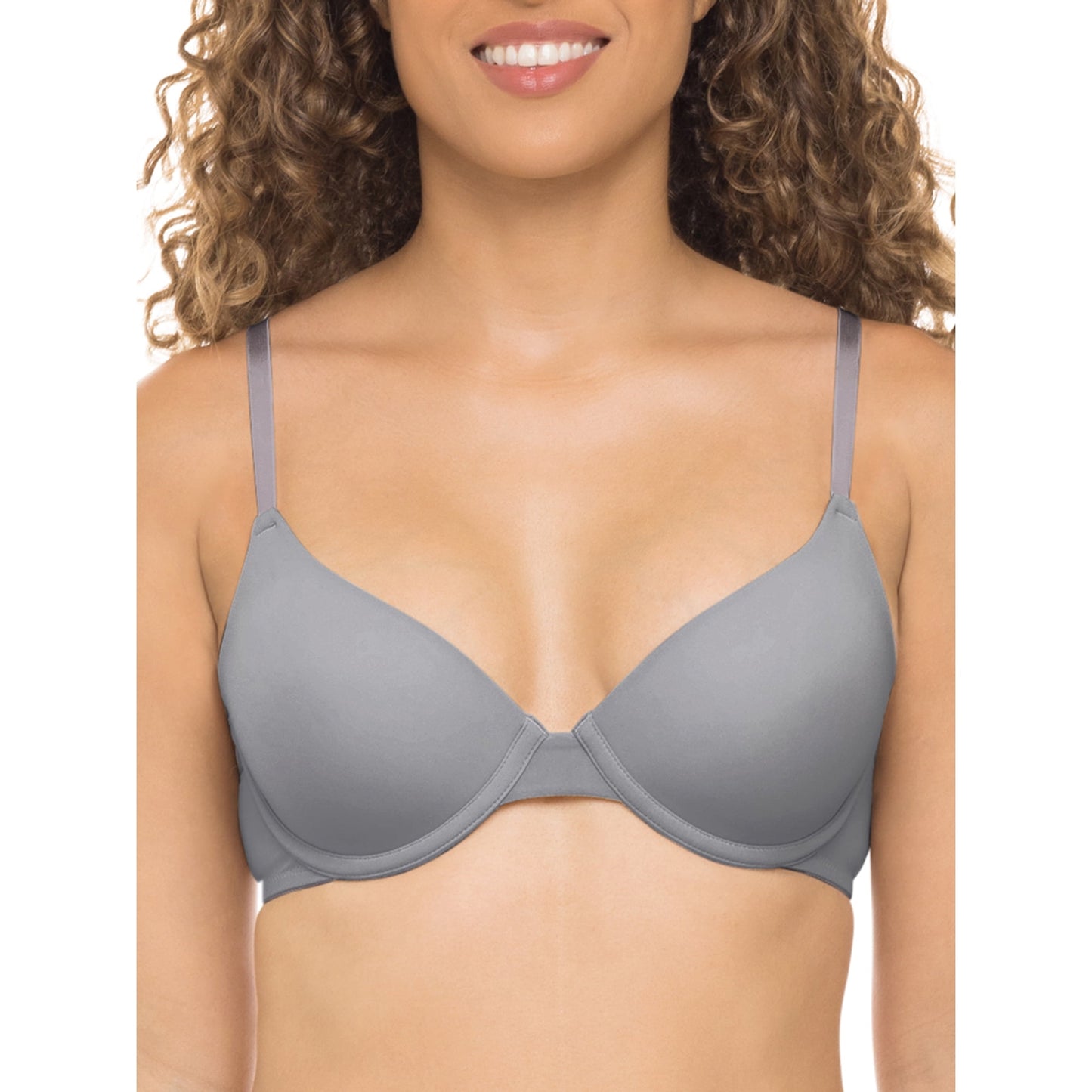 No Boundaries Women's Lightly Lined Underwire T-Shirt Bra