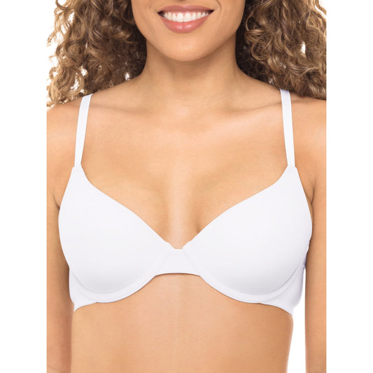 No Boundaries Women's Lightly Lined Underwire T-Shirt Bra