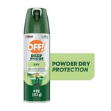 OFF! Deep Woods Long Lasting Protection 25% Deet Insect Repellent VIII Aerosol, 4 oz