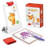 Osmo - Monster Starter Kit for iPad, Ages 5-10, 3 Educational Games, Learn Creative Drawing, Cartoon Drawing, Physics Toy, Erasable Drawing Board, Arts and Crafts, Art Sets, Kids Activities, STEM Toys