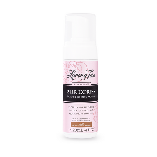 Loving Tan 2hr Express Self Tanning Mousse - Rose - 4 fl oz - Dark - Ulta Beauty