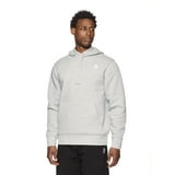 Reebok Men's & Big Men's Logo Fleece Hoodie Sweatshirt, Grey Heather- Size 2XL