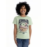 Star Wars Grogu Toddler Boys Short Sleeve Crewneck T-Shirt, Size 12M