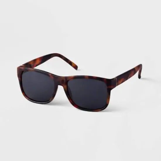 Men's Tortoise Shell Square Sunglasses - Goodfellow & Co™ Brown