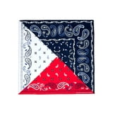 Time and Tru Women's Western Star Bandana Multi-Color