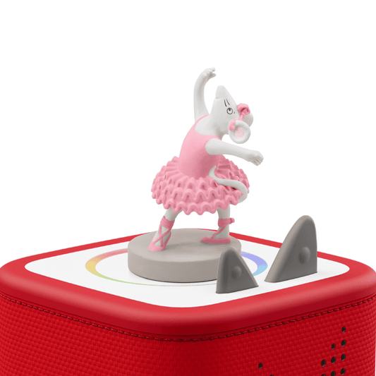tonies Kids Audio Play Figurine - Angelina Ballerina Character, Portable Speaker Compatible, Ages 3+