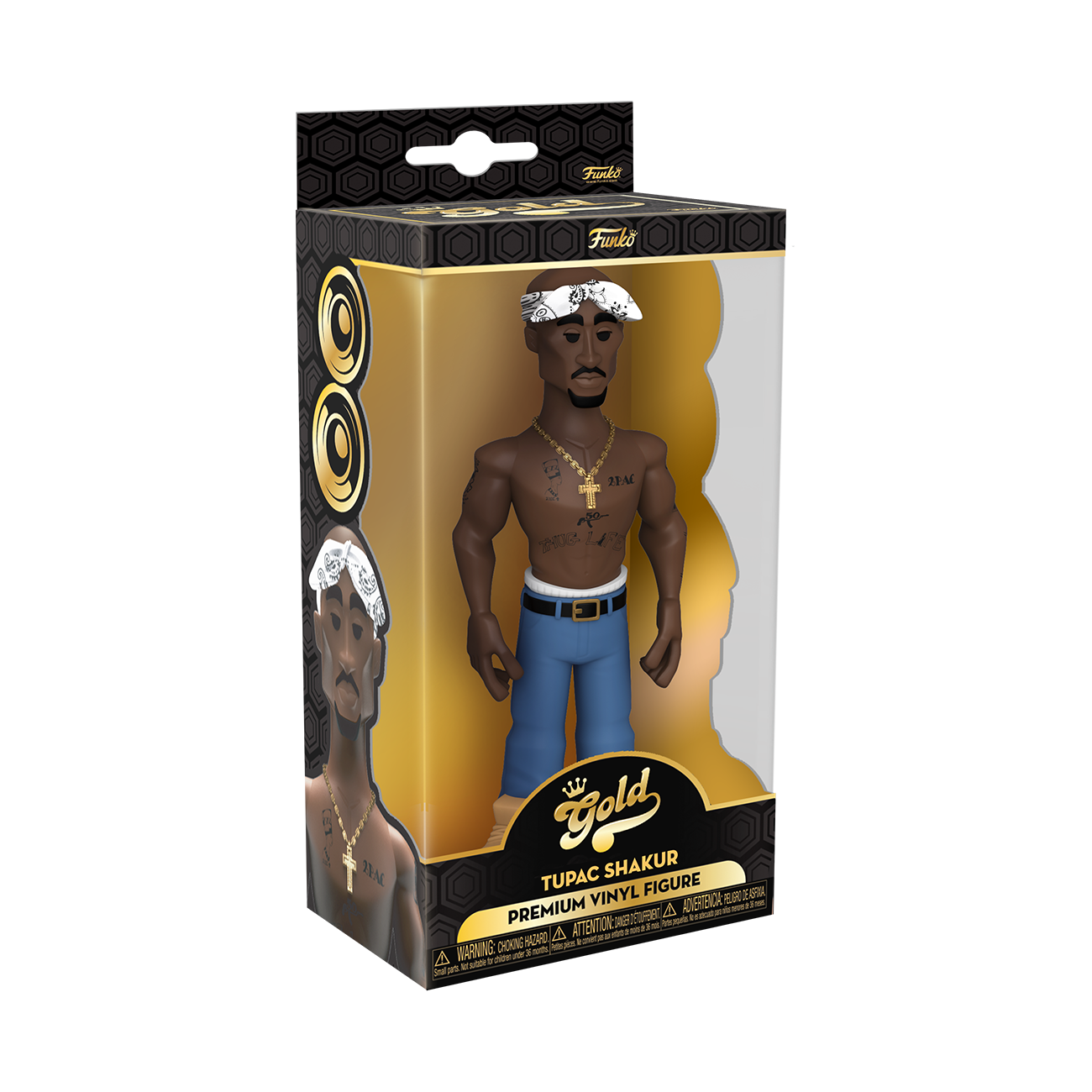 Funko Vinyl Gold 5": Tupac