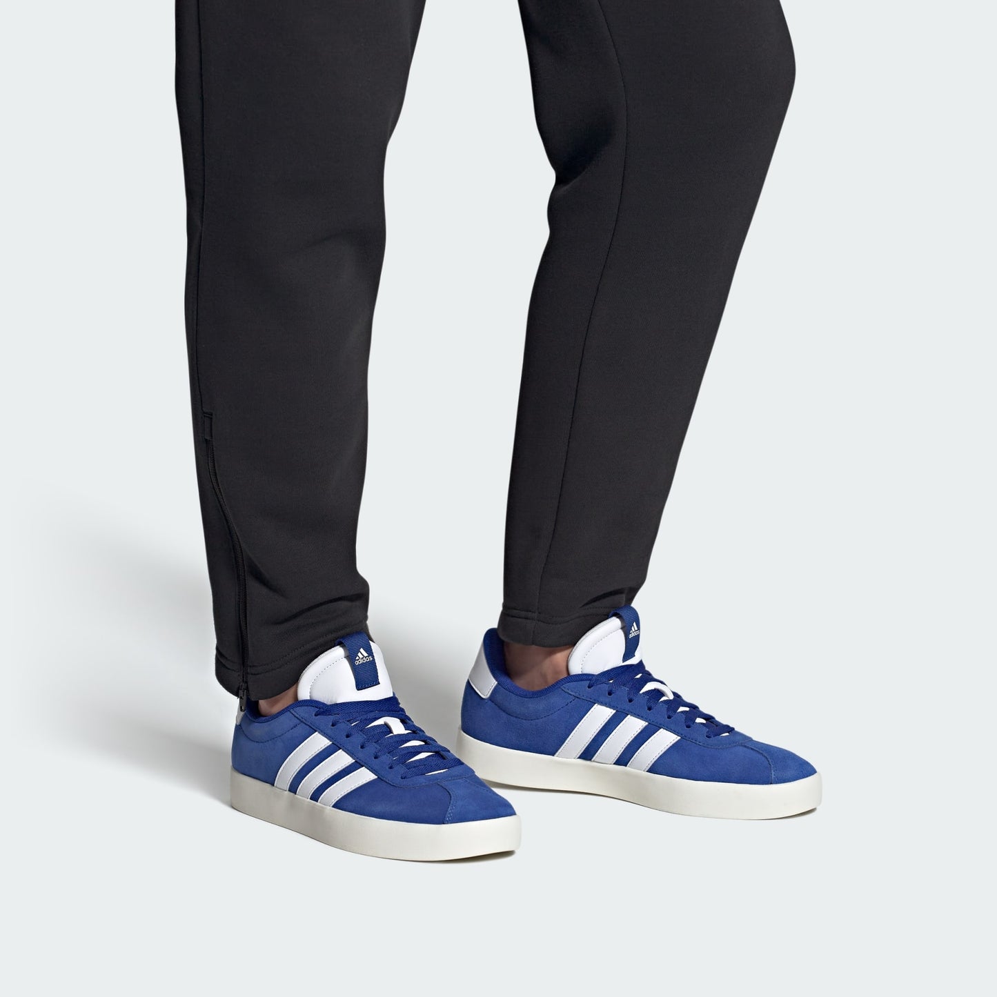 Adidas VL Court 3.0 Shoes - Color: Royal Blue / Cloud White / Off White - Size: M10 / W11