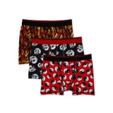 Wonder Nation Boys Ying Yang Boxer Brief Underwear, 3-Pack, Sizes S-XL