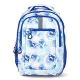 Wonder Nation Kids Unisex Adaptive 17" Dude Smile Backpack, Blue