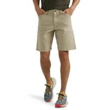 Wrangler® Men's and Big Men's Outdoor Performance Zip Cargo Short with UPF 50+, Size: 48 Color: Aluminum