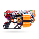 X-Shot Skins Dread Dart Blaster - Boom (12 Darts) by ZURU, Ages 8 Plus