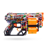 X-Shot Skins Dread Dart Blaster - Sketch (12 Darts) by ZURU Plastic