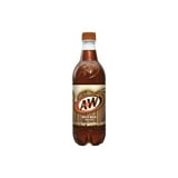 A&W Root Beer Soda Pop, 16.9 fl oz, 1 Bottle