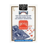 Bicycle Playing Cards, Jumbo Index, 1 Deck (Red or Blue - Color May Vary)